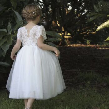 Hazel In Baby Pink ~ Flower Girl /Party Dress, 3 of 5