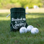 Personalised 'Trust The Swing' Golf Balls In A Bag, thumbnail 1 of 6