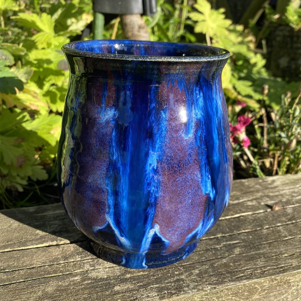 Handmade Vase By Bramley Pottery