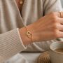 Mother And Daughter Links Drawstring Bracelet, thumbnail 4 of 9