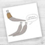 Personalised Slugs 'R Us Paper Bag Card, thumbnail 1 of 2