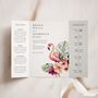 Exotic Theme Gatefold Wedding Invitations, thumbnail 1 of 5