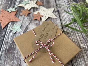 Star Seed Paper Tokens Letterbox Gift, 2 of 5