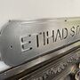 Ethiad Stadium Metal Football Street Sign – Designed And Made In Britain, thumbnail 2 of 6