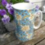 Extra Large Jug In William Morris Blue Chrysanthemum Design, thumbnail 2 of 8