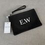 Personalised Black Large Chain Initial Tote Bag, thumbnail 6 of 9