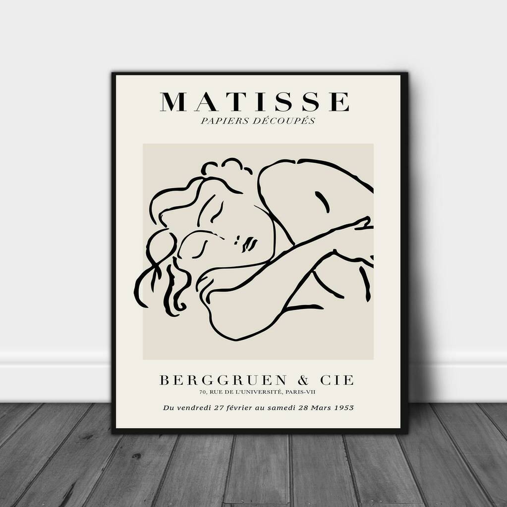 Matisse Portrait Print, 1 of 3