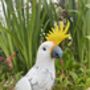Metal Cockatiel Ornament, thumbnail 1 of 6