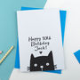 Personalised Happy Birthday Cat Card, thumbnail 3 of 7