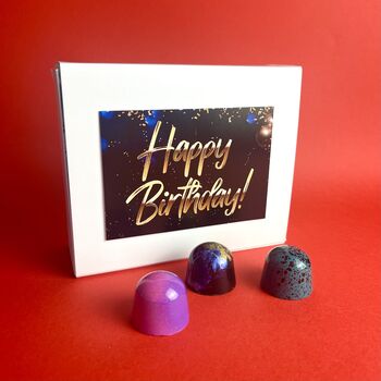 Happy Birthday Box Six Chocolates, 2 of 3