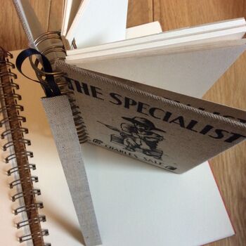 'The Specialist' Upcycled Notebook, 2 of 3