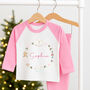 Personalised Kids Christmas Pyjamas Christmas Nutcracker, thumbnail 1 of 4