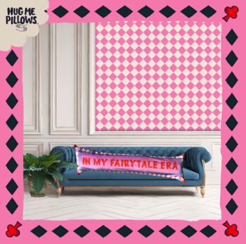 'In my fairytale ere' Super Soft Bolster Pillow, 3 of 7