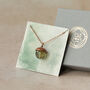 Speckled Green Acorn Necklace, thumbnail 10 of 10