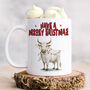 Farmer Cow Christmas Mug, thumbnail 6 of 6
