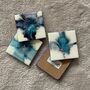 Sold Homely Floral Spring Coasters | Set Of Two/Four, thumbnail 5 of 8