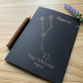 Personalised Constellation Star Sign Birthday Card, 2 of 12