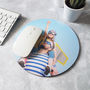 Personalised Photo Mouse Mat Round, thumbnail 1 of 2