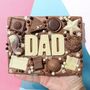 Medium Dad Chocolate Slab Choice Of Toppings, thumbnail 4 of 6