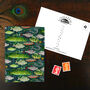 Flumens Freshwater Fish Print Postcard, thumbnail 1 of 6