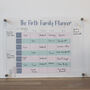 Personalised Wall Family Planner, thumbnail 8 of 8