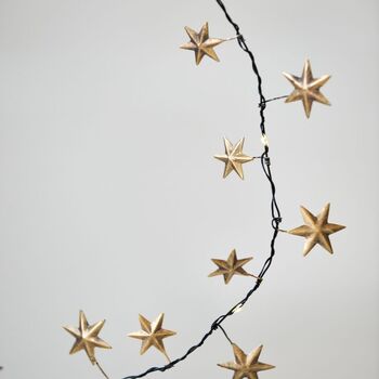 Gold Star Wire Fairy Lights, 2 of 2