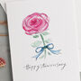 'Happy Anniversary' Rose Card, thumbnail 2 of 3