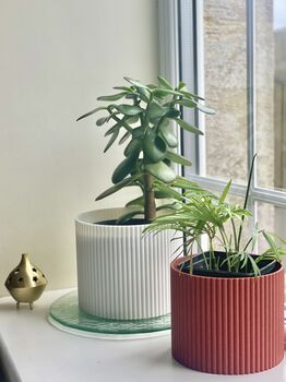 3D Printed Corrugated Plant Pot – Strong And Lightweight, 3 of 9