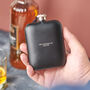 Personalised 18th Birthday Name And Year Hip Flask, thumbnail 2 of 11