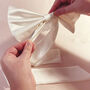 Florence Bridal Silk Hair Bow, thumbnail 10 of 12