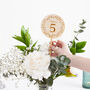 Simple Elegance Engraved Wreath Table Number Signs, thumbnail 2 of 3