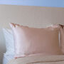 Personalised Embroidered Satin Pillowcase And Eye Mask, thumbnail 2 of 6