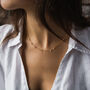 Scattered Pearl Necklace On Fine Chain, thumbnail 2 of 3
