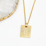 18ct Gold Plated Or Silver Talisman Necklace, thumbnail 2 of 4