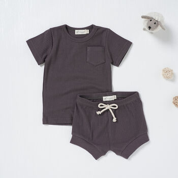 Organic Cotton Short Sleeve Coord Sets, 2 of 7