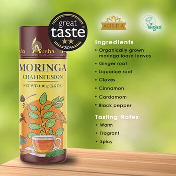 Moringa Wellness Tea Pack For Energy Immunity, 9 of 10