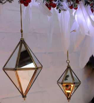 Gold And Mirrored Vintage Christmas Decoration, 4 of 7