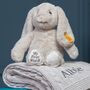 My First Steiff Beige Hoppie Bunny And Blanket Gift Set, thumbnail 1 of 5