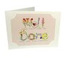 Large Botanical 'Well Done' Greetings Card, thumbnail 2 of 2