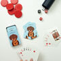 Personalised Sausage Dog Playing Cards In A Tin, thumbnail 1 of 7