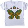 Colour In Childrens Cat T Shirt, thumbnail 5 of 11