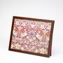 William Morris Strawberry Theif Plum Cushioned Lap Tray, thumbnail 6 of 6