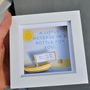 Personalised Paper Boat Picture Frame, thumbnail 8 of 8
