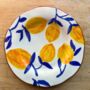 Hand Painted Lemon Plates, thumbnail 3 of 3