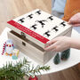 Personalised Reindeer Family Christmas Eve Box, thumbnail 1 of 9