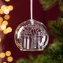 Personalised Family Tree Dome Bauble Additional Tag, thumbnail 1 of 2