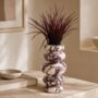 Calacatta Viola Marble Sculptural Vase, thumbnail 1 of 3