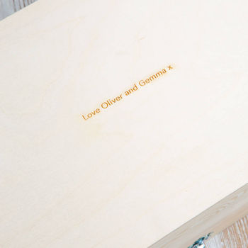 Personalised Will You Be My Best Man Gift Keepsake Box, 4 of 4