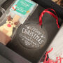 Christmas Holly And Snowflake Hot Chocolate Mug And Christmas Decoration Gift Box, thumbnail 4 of 7
