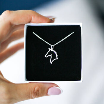Birthday Gift For Girl, Horse Necklace, 2 of 8
